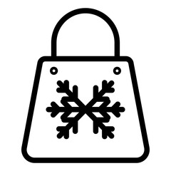 Winter sale icon
