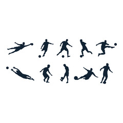 Soccer Player Silhouette