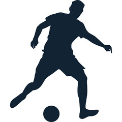 Soccer Player Silhouette