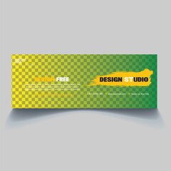 studio facebook  banner design templates