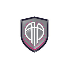 Modern professional logo for basketball game events