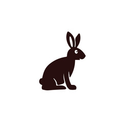 animal icon vector on white background	

