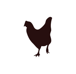 animal icon vector on white background	
