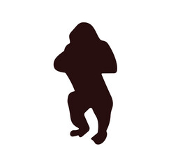 animal icon vector on white background	
