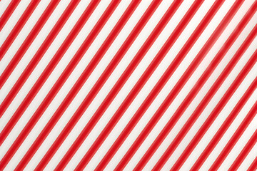 Striped candy canes red and white background - obrazy, fototapety, plakaty