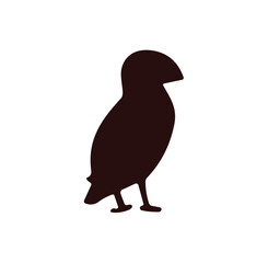 animal icon vector on white background	
