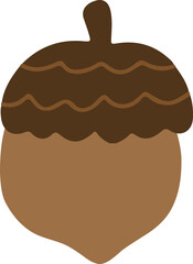 Handdrawn Acorn Illustration