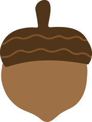 Handdrawn Acorn Illustration