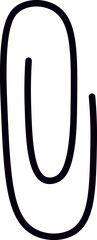 Paper Clip Outline