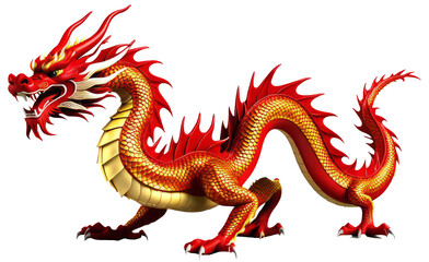 Obraz premium happy chinese new year dragon zodiac sign year of the dragon chinese