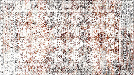 Carpet and Fabric print design with grunge and distressed texture repeat pattern 
