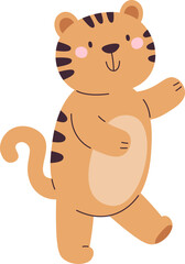 Tiger Animal Walking