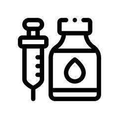 vaccine line icon