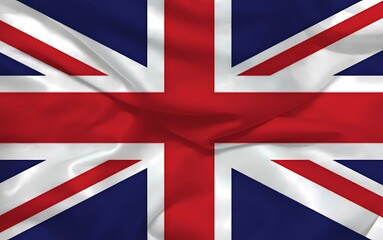 United Kingdom 3d background flag