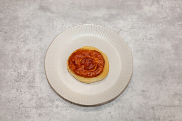 One of the popular Mexican sweet breads (pan dulce Mexicano) known as bisquet.