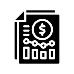 profits glyph icon
