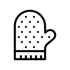 glove line icon