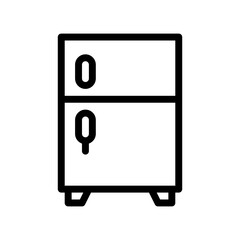 fridge line icon