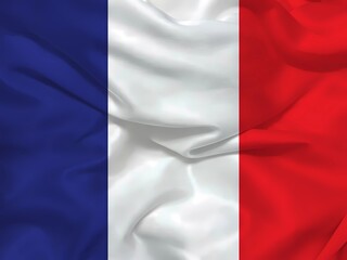 France 3d background flag