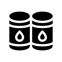 petroleum glyph icon