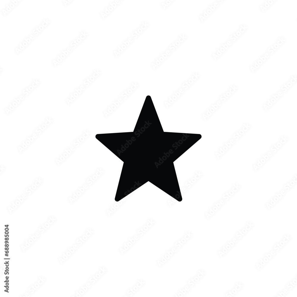 Aufkleber star icon, star sign vector for web site computer and mobile app