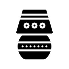 lamp glyph icon