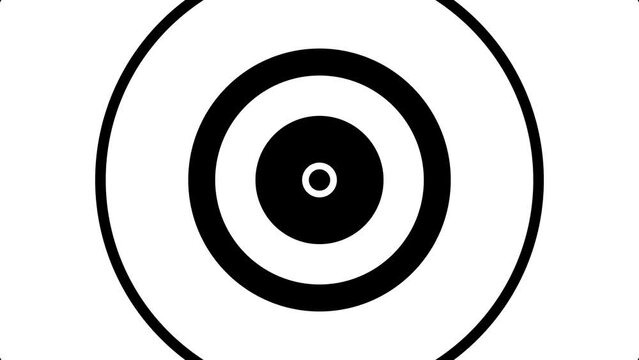 Shape circles transition black and white openers 4K