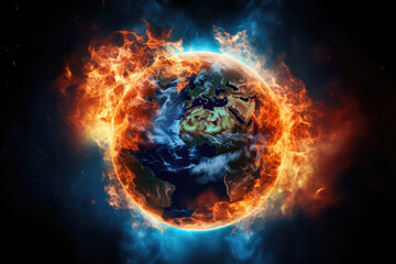 Earth's Crucible: The Global Warming Inferno