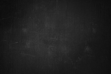 Old black grunge background. Dark concrete wall tetxure