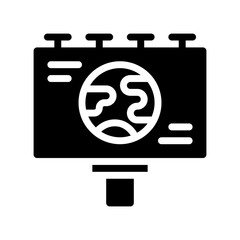 campaign glyph icon