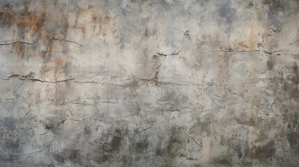 Obraz na płótnie Canvas Old aged grunge vintage gray wall concrete background texture