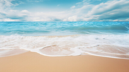 Fototapeta na wymiar Beautiful ocean beach