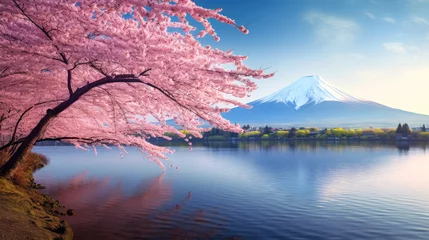 fuji moutain on background © Tidarat