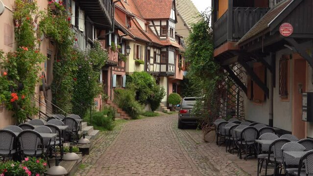 Eguisheim is one of the most popular tourist destinations in the region of Alsace