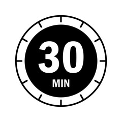 Obraz premium 30 Minutes Stoptwatch Countdown Timer