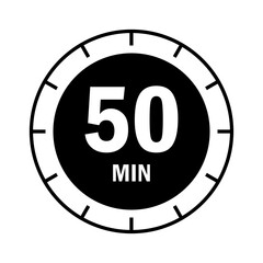 50 Minutes Stoptwatch Countdown Timer