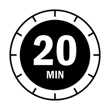 20 Minutes Stoptwatch Countdown Timer
