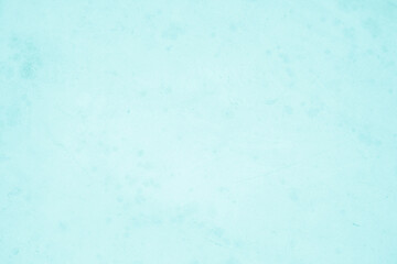 Pastel blue and white concrete stone texture for background in summer wallpaper. Cement and sand wall of tone vintage. Decorative abstract wall of light cyan color painted, Beautiful mint green decor.