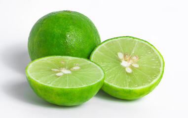 Fresh lime and slice