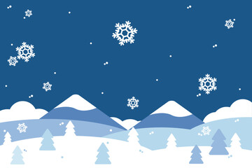 Snowfield Snowflake Illustration, snow Illustration