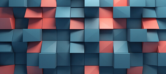 colorful checkered pattern wall 2