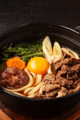 牛スキうどん
