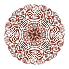 Luxury mandala background with golden arabesque pattern Arabic Islamic east style. Decorative mandala for print, poster, cover, brochure, flyer, banner, and your desired ideas. Mandala for Henna.