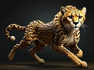 Cheetah Running 