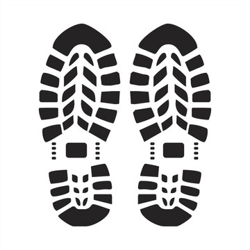 illustration of shoe footwear icon
