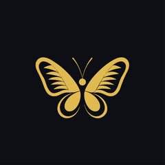 Butterfly in cartoon, doodle style. Isolated 2d vector illustration in logo, icon, sketch style, Eps 10. AI Generative