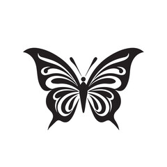 Butterfly in cartoon, doodle style. Isolated 2d vector illustration in logo, icon, sketch style, Eps 10. AI Generative