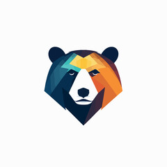 Bear in cartoon, doodle style. Isolated 2d vector illustration in logo, icon, sketch style, Eps 10. AI Generative