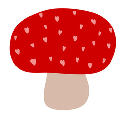 Love mushroom for Valentine’s Day 