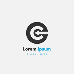 Initial letter C logo and wings symbol. Wings design element, initial Letter A logo Icon, Initial Logo Template